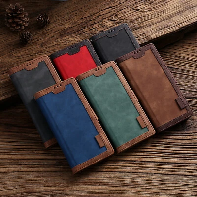 Flip Leather Wallet Card Stand Case For iPhone 15 14 Pro Max 13 12 11 XS XR 8 76