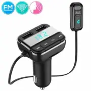 Pyle PBT91 Cigarette Lighter Bluetooth FM Radio Transmitter, Wireless Car Music