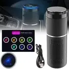 Car Truck Taxi Home Auto Air Vent Freshener USB Mini Portable Room Air Purifier