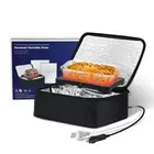 Oven 12V 24V 110V Car Food Warmer Portable Mini Oven Personal Microwave Heated E