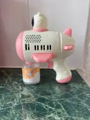 Bubble Machine Rocket with Spaceman Blower - Fun and Easy-to-Use Bubble Gun Toy