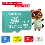 任天堂 用於遊戲擴展卡的存儲卡 MICROSDXC 卡 512GB 400GB 256GB 128GB 64GB MIX