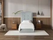 My Style Framed Headboard & Standard Base - King Single / Duckegg / Gas Lift Base