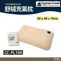 在飛比找樂天市場購物網優惠-Cypress Creek 賽普勒斯 舒絨充氣枕 CC-PL