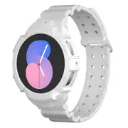 Nevenka Samsung Watch Strap Protective Case Silicone for Galaxy Watch 5/4/5 Pro-1