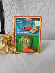 Vintage Wind Up Toy Blender Dollhouse Accessory NIP