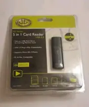 Gear Head 5 In 1 SD Card Reader USB 2.0 PC Mac USB Flash Drive MicroSD