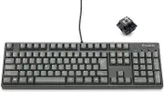 Filco Majestouch + SGK Cherry MX Speed Silver Axis, Full Size, Japanese Arrangement, 108 Keys, PBT 2 Color Molded Sky Gray Key Cap, N Key Rollover, Function Key Function, Black