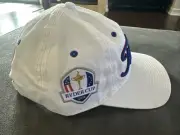 Titleist Golf 2016 Ryder Cup Adjustable Cap. White. New.