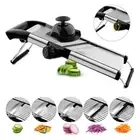 Food Slicer Safe Mandoline Slicer Adjustable Stainless Steel Vegetable ChopperAU