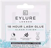 Eylure lash adhesive glue, latex-free, 18 hour, clear, 4.5ml