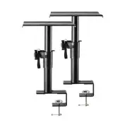 Universal Desktop Clamp-On Speaker Stands (Pair) Suitable for Edifier MR4,