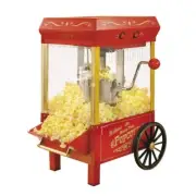 Nostalgia Popcorn Machine Vintage 2.5-Oz. Stainless Steel Kettle Stirring System