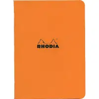 在飛比找誠品線上優惠-法國RHODIA 騎馬釘橫線筆記本/ A5/ Orange/