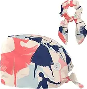 [YTYVAGT] Scrub Caps Women,Scrub Hats Suitable for Women,Colorful Ballet Dance Pattern