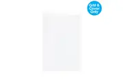 Clipsal Saturn Blank Grid Plate and Cover Pure White | 4060VX-PW