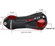 TOSEEK Carbon Stem +/-10° Mountain MTB Road Bike handlebar Stems 31.8*80-110mm