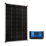 12V 400W Solar Panel Mono Fixed Power 20A 12V/24V Solar Charge Controller PWM AU