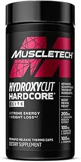 Hydroxycut Performance Series Hydroxycut Hardcore Elite 110 Rapid-Release Thermo Caps