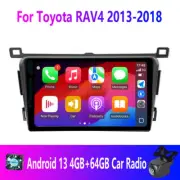 4+64 Wireless CarPlay Android Head Unit Car Radio For Toyota RAV4 2013-2018 (for: Toyota)