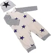 [TOVINANNA] Boy Costumes in Set of Breathable Polyester Pants Tee Pattern for Spring