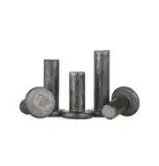 M2 M2.5 Iron Flat head Rivet Natural Color Solid Knocking Rivets GB109