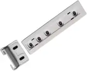 Fridge Door Slide Rail Mounting Kit Refrigerator Door Sliding Guide Integrated Cupboard Built in Kit