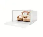 Transparent Clear Plastic Shoe Storage Box Foldable Stackable Boxes Container