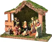 Nativity Scene with Figures and Stable Traditional Nativity Set for Christmas Decoration and GiftsNativity Scene, Nativity Set