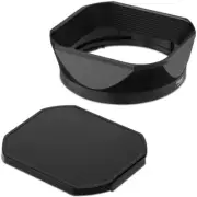 Black Metal Lens Hood for XF 23mm f/1.4 R LM WR lens Bayonet Mount