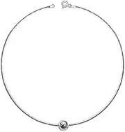 [Tongari] 925 Pure Silver Anklet With Black Crystal & Silver Beads For Women Design-12, Free, Sterling Silver, no gemstone