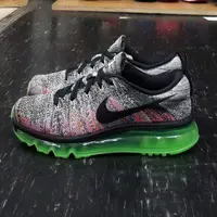 在飛比找蝦皮購物優惠-NIKE FLYKNIT MAX 灰色 彩色 雪花 編織 大