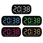 Voice Activated Date Table Clock Alarm Clocks Display LED Dual Alarm Function