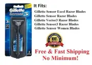 Gillette Sensor3 Razor Handle Cartridge Fit Sensor 3 EXcel Refill Gilette Shaver