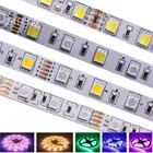 SMD 5050 RGB CCT LED Strip Waterproof DC 12V 24V CCT RGBW/WW string light 5m 50m