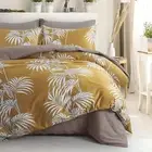 Modern Vintage Retro Mod Print Bedding Egyptian Cotton Duvet Cover Set Minimalis