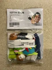 IKEA Titta Djur 10 piece Animal Finger Puppet Set New
