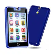 Kids Smart Phone Toy Touchscreen Learning Word Cards 28 Games Flip Camera Audio Books Music Player Education Birthday Gift Boys Girls Ages 3-8