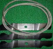 MTD CUB CADET RZT 50" MOWER BLADES 942-04053 742-04053 & DECK BELT 754-04044 USA