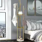 Free-standing Coat Rack Hall Tree Living Room Entryway Coats Hat Bag Organizer