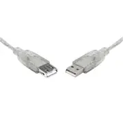 8ware UC2001AAE High Speed USB 2.0 A to A Male to Female Extension Cable (1m)