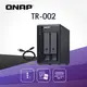 [搭WD 紅標Plus 4TB*2QNAP TR-002 2-Bay USB 3.1 RAID 磁碟陣列外接盒