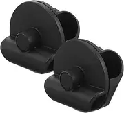 Kisangel 2pcs Microphone Clip Holder Rotating Mic Clip for Live Broadcast Tripod Practical Desk Mic Clamp Accessories for Streaming and Recording