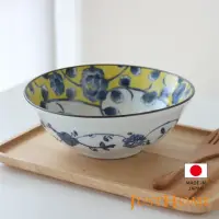 在飛比找momo購物網優惠-【Just Home】日本製染付系列8吋陶瓷拉麵碗1200m