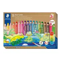 在飛比找ETMall東森購物網優惠-【STAEDTLER 施德樓】 BUDDY3合1彩色蠟鉛筆1