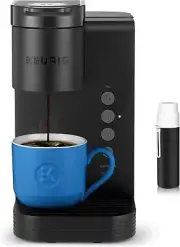 K-Express Essentials Coffee Maker, Single Serve K-Cup Pod Coffee Brewer, Blac...