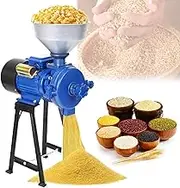 Tool 3000W Electric Corn Grinder Powerful Powder Machine Rated Speed 1400r/min Professional Grain Mill Grinding Capacity >80kg/h with Funnel&Grinding Disc for Wheat Corn Spices Rice for Feed Milling