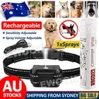 Anti Bark Dog Citronella Spray Collar Rechargeable Training No Barking Humane AU