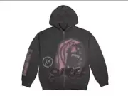 Travis Scott Cactus Jack Fragment Sunrise Zip Up Hoodie Size XL *Rare*