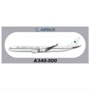 RBF現貨 ALGERIAN A340-500 20X8.8CM STICKER 貼 S-R-A345-7T *FREE SHIPPING*